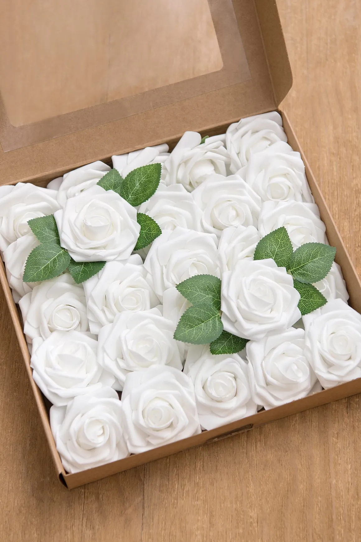 DIY Supporting Flower Boxes in Blush & Cream
