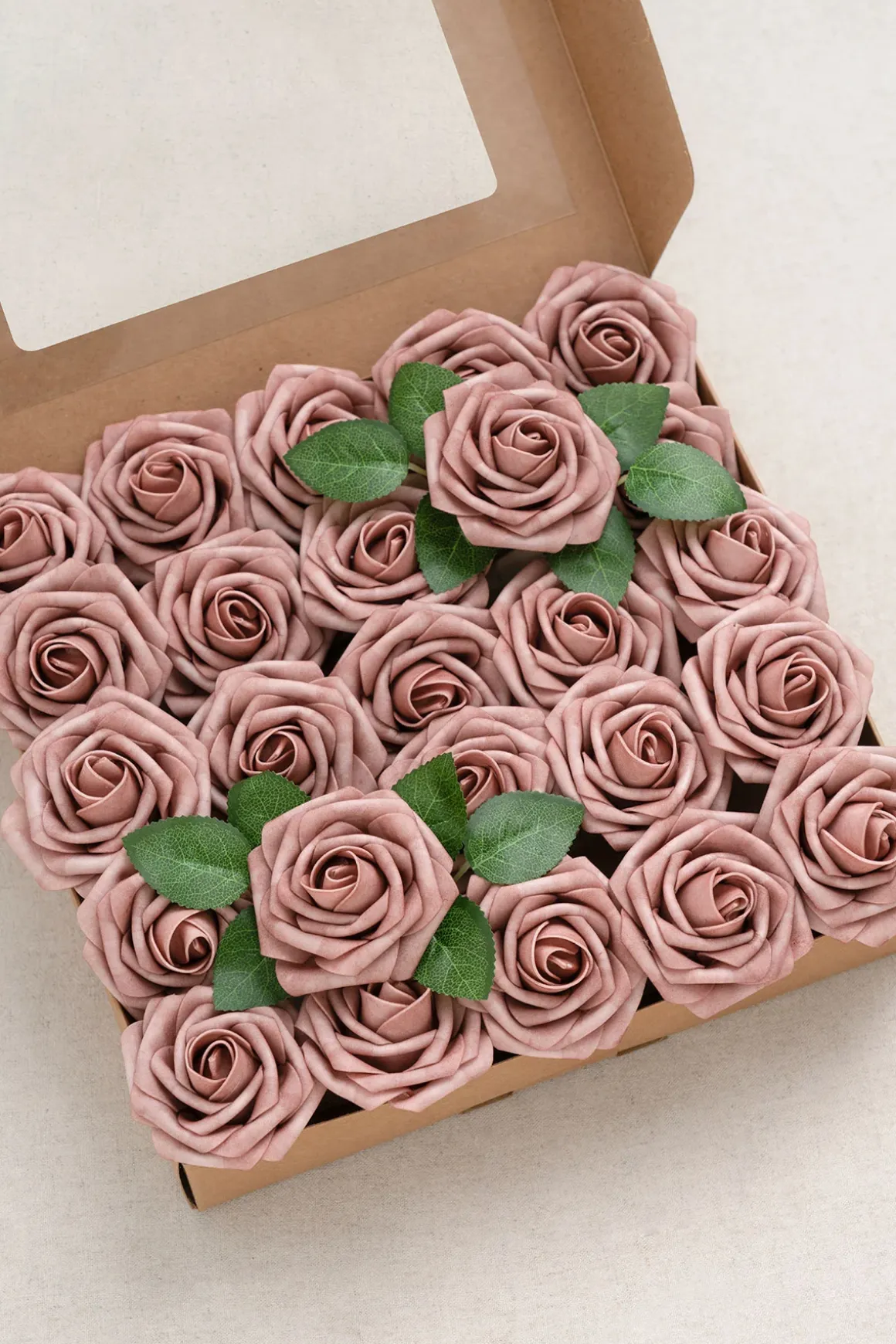 DIY Supporting Flower Boxes in Burgundy & Dusty Rose