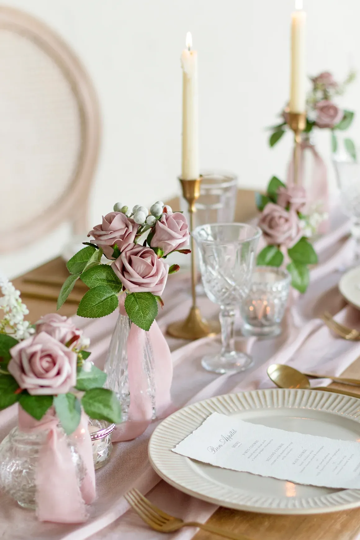 DIY Supporting Flower Boxes in Burgundy & Dusty Rose