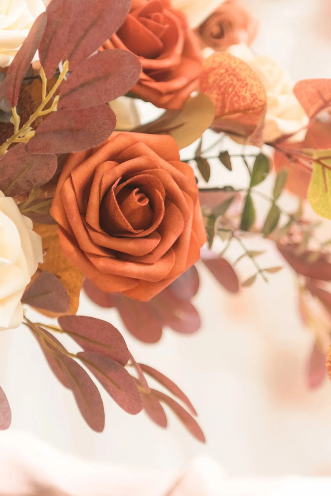 DIY Supporting Flower Boxes in Black & Pumpkin Orange