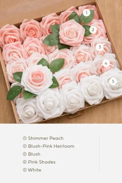 DIY Supporting Flower Boxes in Tropical Citrus & Pink