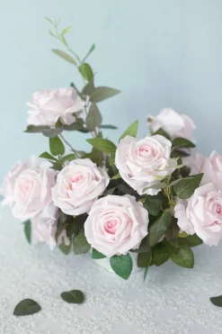 DIY Supporting Flower Boxes in Garden Blush