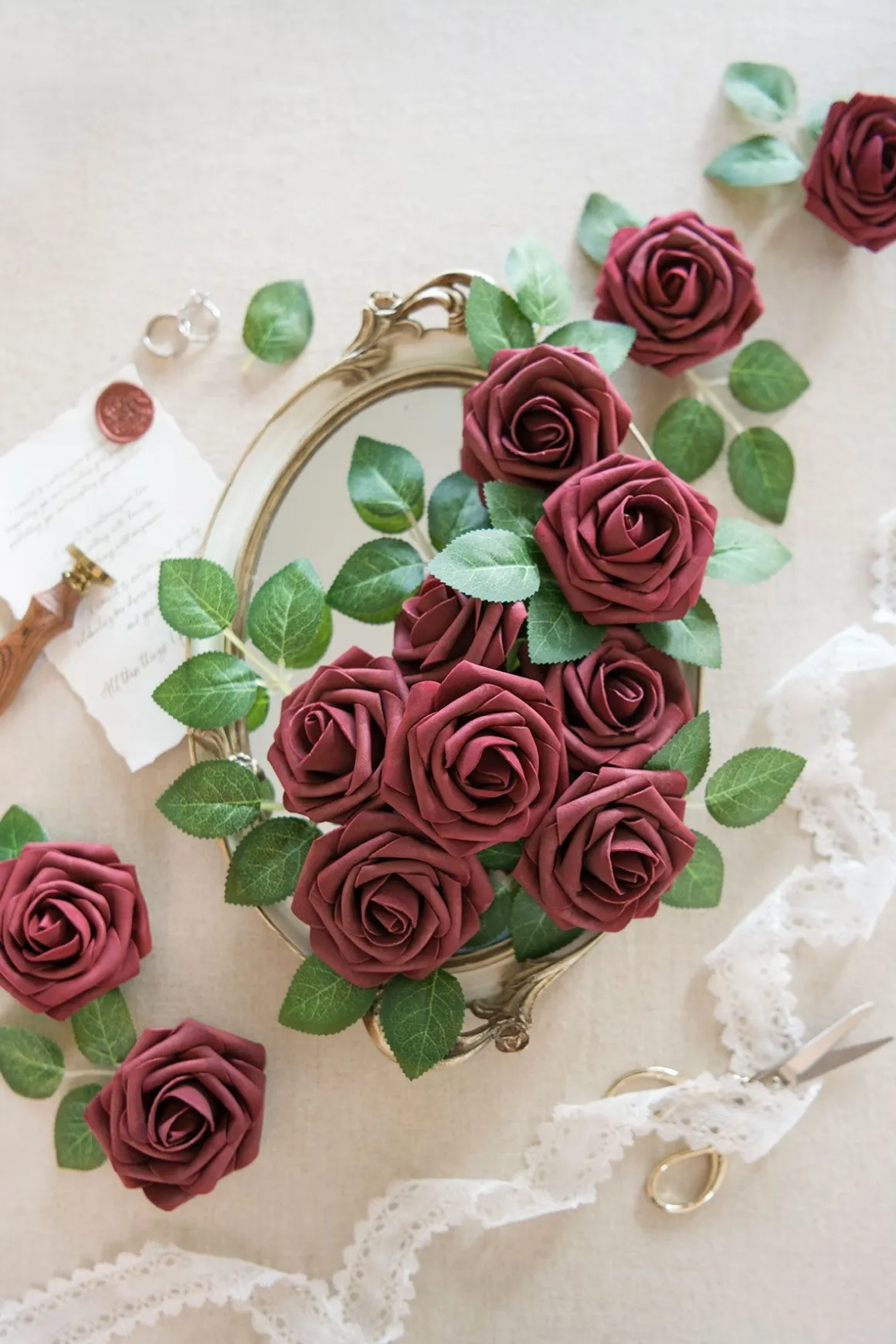 DIY Supporting Flower Boxes in Nautical Navy & Burgundy