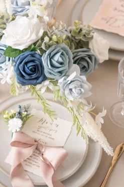 DIY Supporting Flower Boxes in Nautical Navy & Burgundy