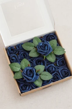 DIY Supporting Flower Boxes in Nautical Navy & Burgundy