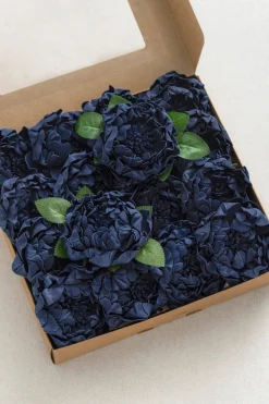 DIY Supporting Flower Boxes in Nautical Navy & Burgundy