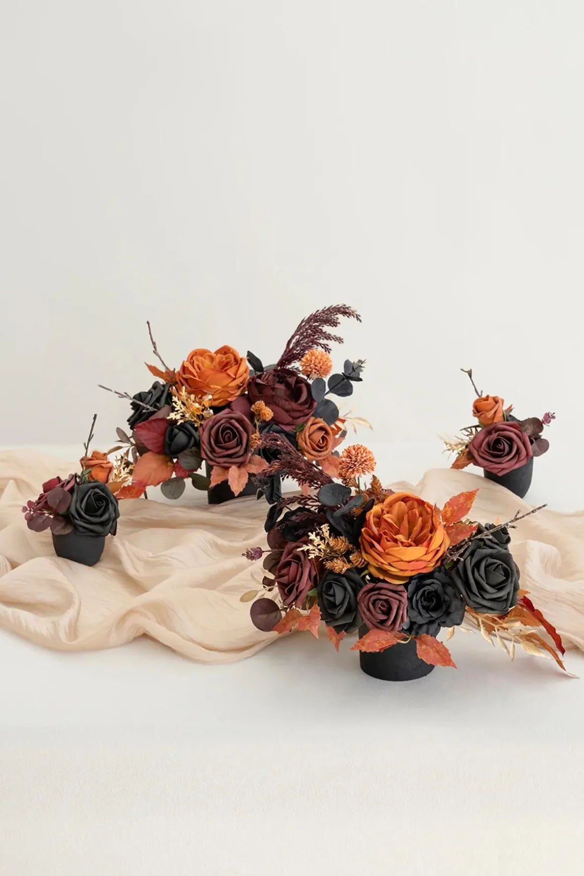 DIY Supporting Flower Boxes in Nautical Navy & Burgundy