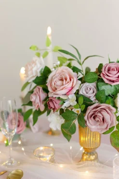 DIY Supporting Flower Boxes in Gentle Dusty Rose