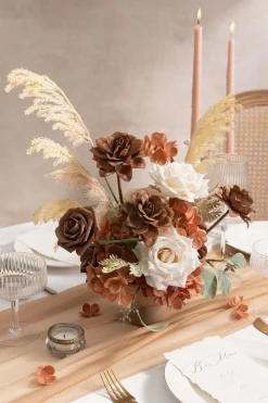 DIY Supporting Flower Boxes in Earth Brown & Tawny Beige | Clearance