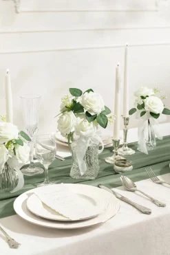 DIY Supporting Flower Boxes in Ivorv Rose