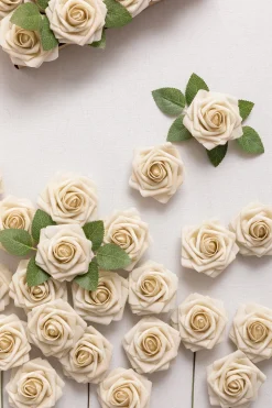 DIY Supporting Flower Boxes in Tawny Beige Rose