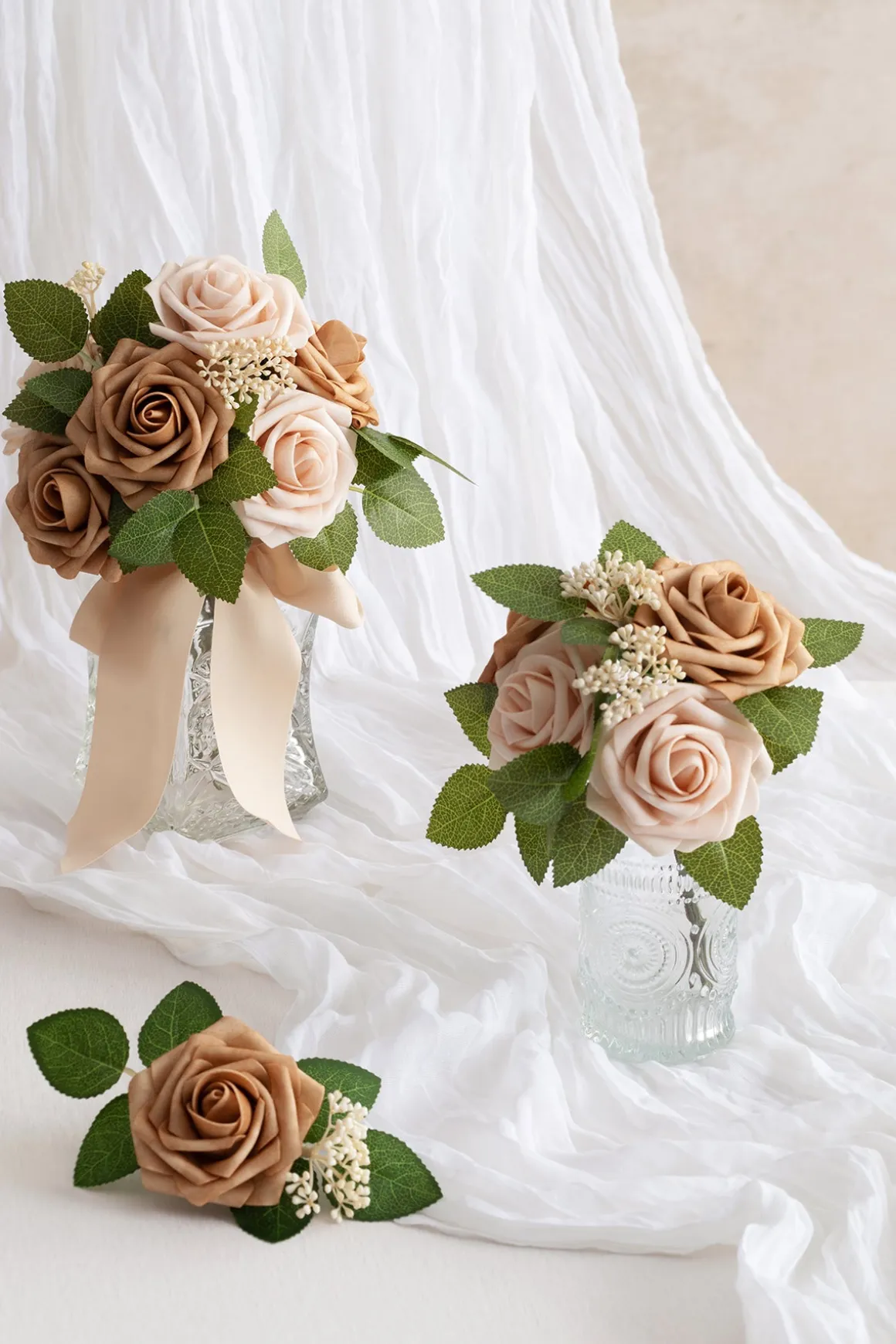 DIY Supporting Flower Boxes in Nude & Sand Beige | Clearance