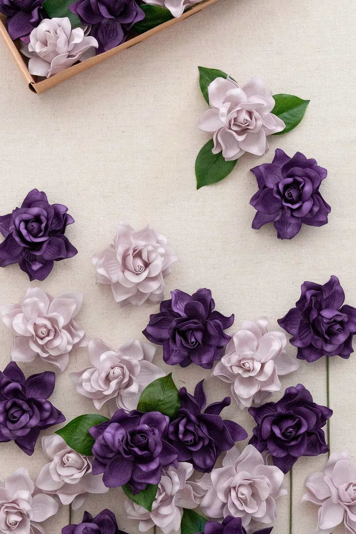DIY Supporting Flowers in Classic Purple