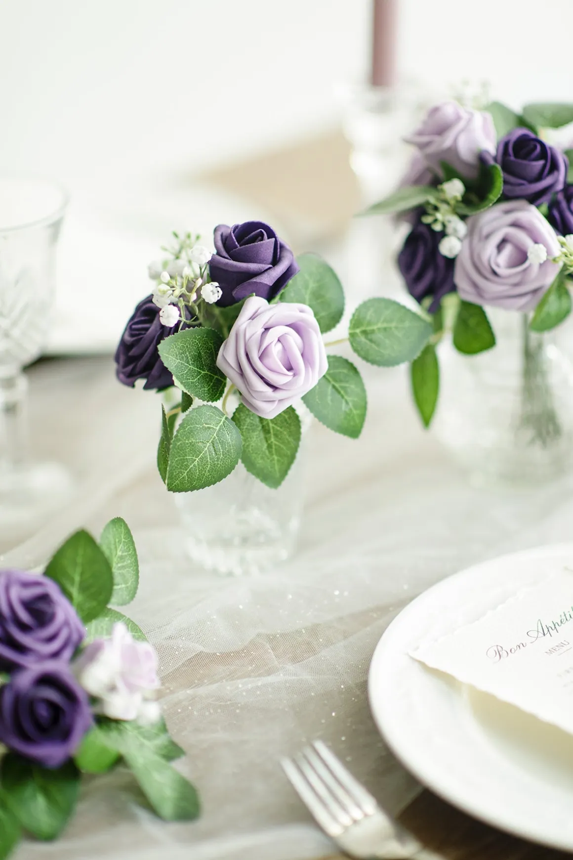 DIY Supporting Flowers in Lilac & Purple Petite