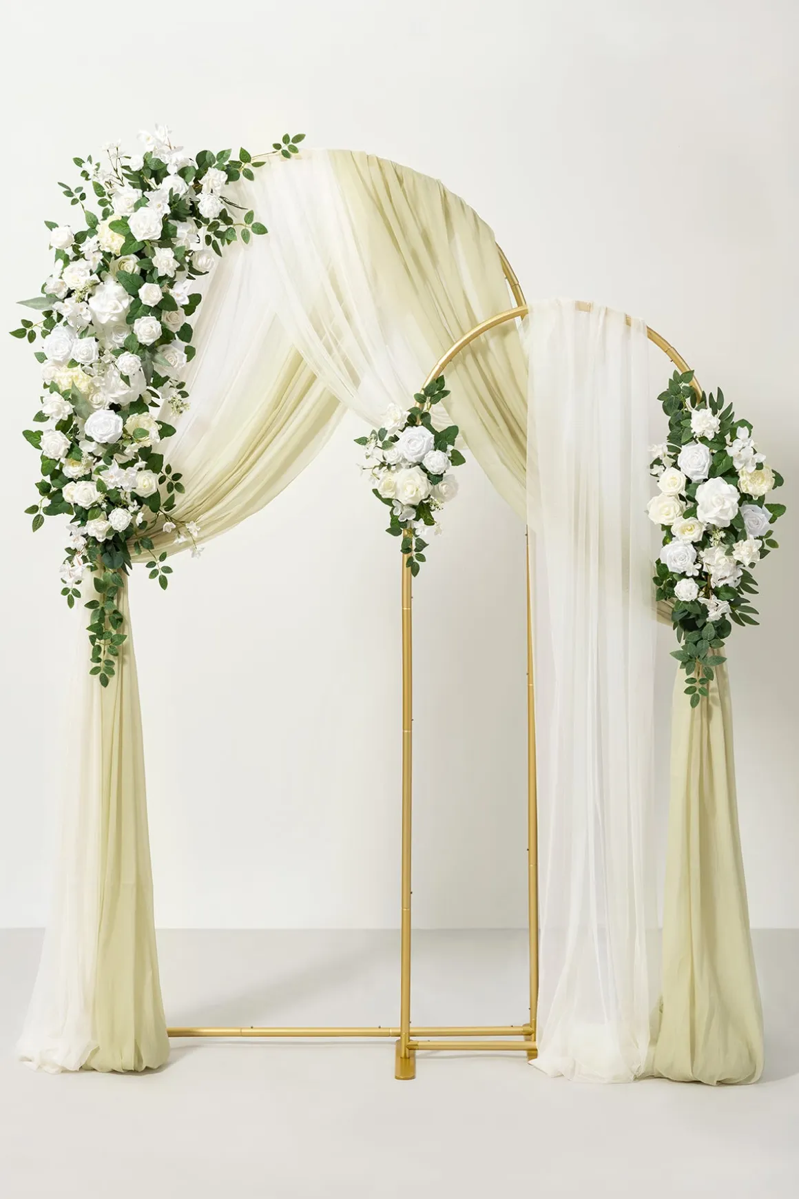 Double Arch Decor Pack in White & Sage | Clearance