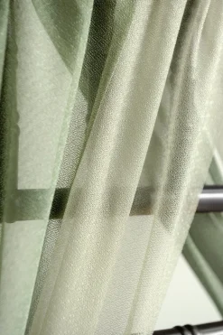 Draping Fabric in White & Sage (Set of 8,16pcs)