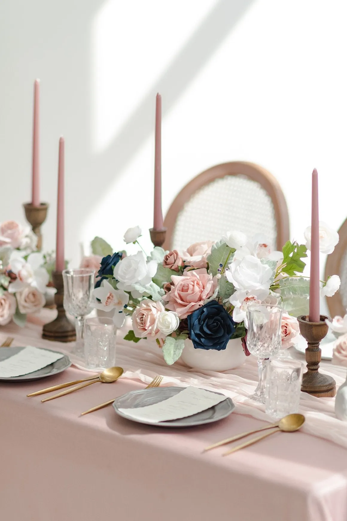 Dusty Rose Designer Flower Boxes