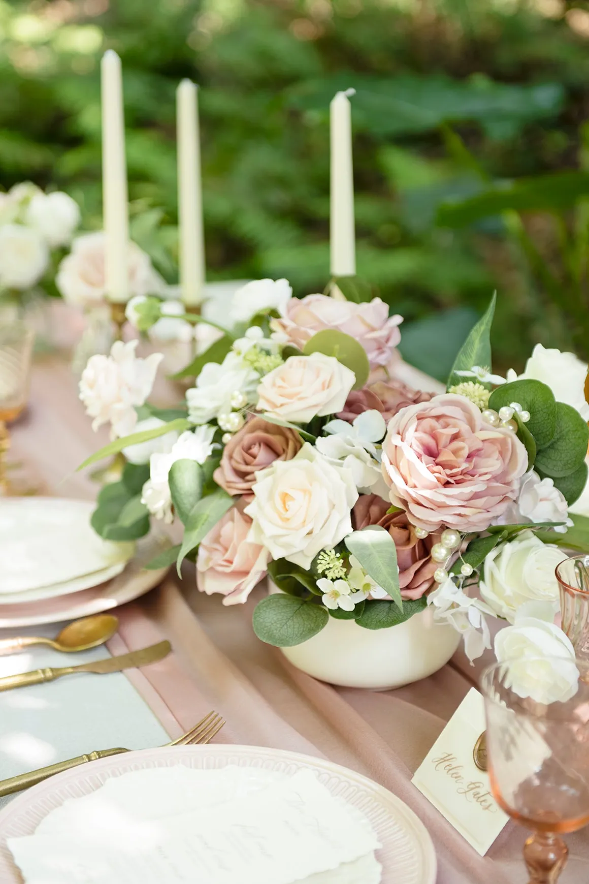 Dusty Rose Designer Flower Boxes