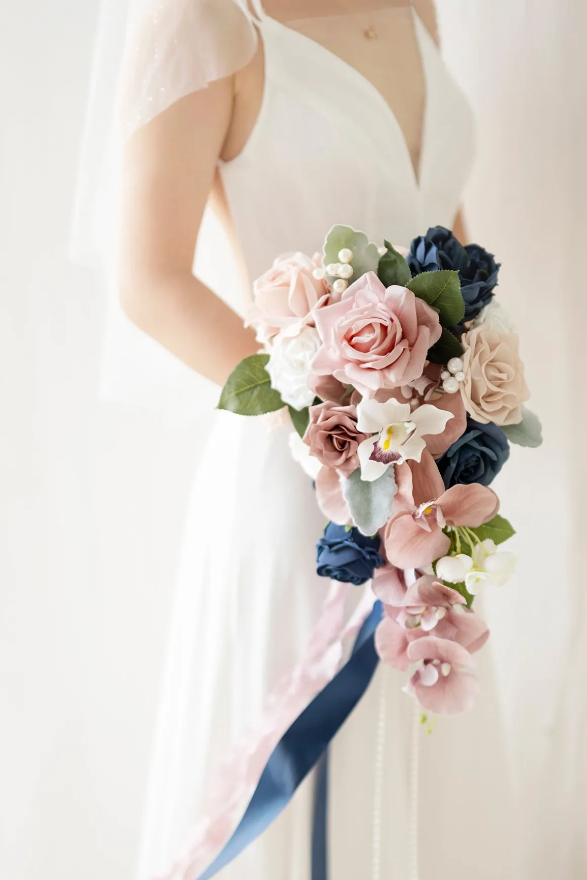 Dusty Rose Designer Flower Boxes