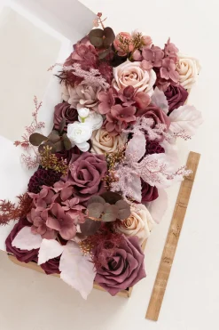 Dusty Rose Designer Flower Boxes