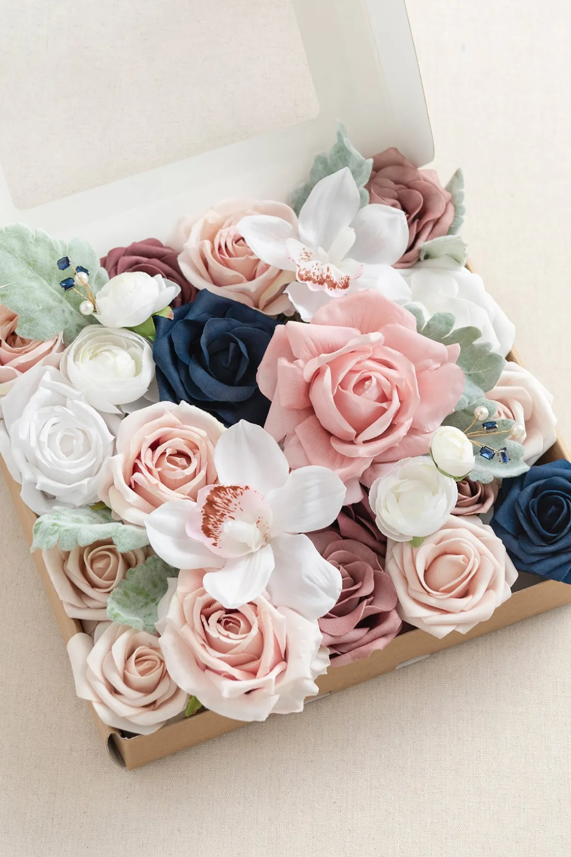 Dusty Rose Designer Flower Boxes