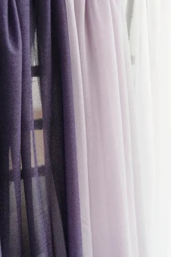 Flower Arch Decor with Drapes in Lilac & Gold (Set of 5) | Clearance