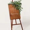 Flower Sign Decor in Sage & Green | Clearance