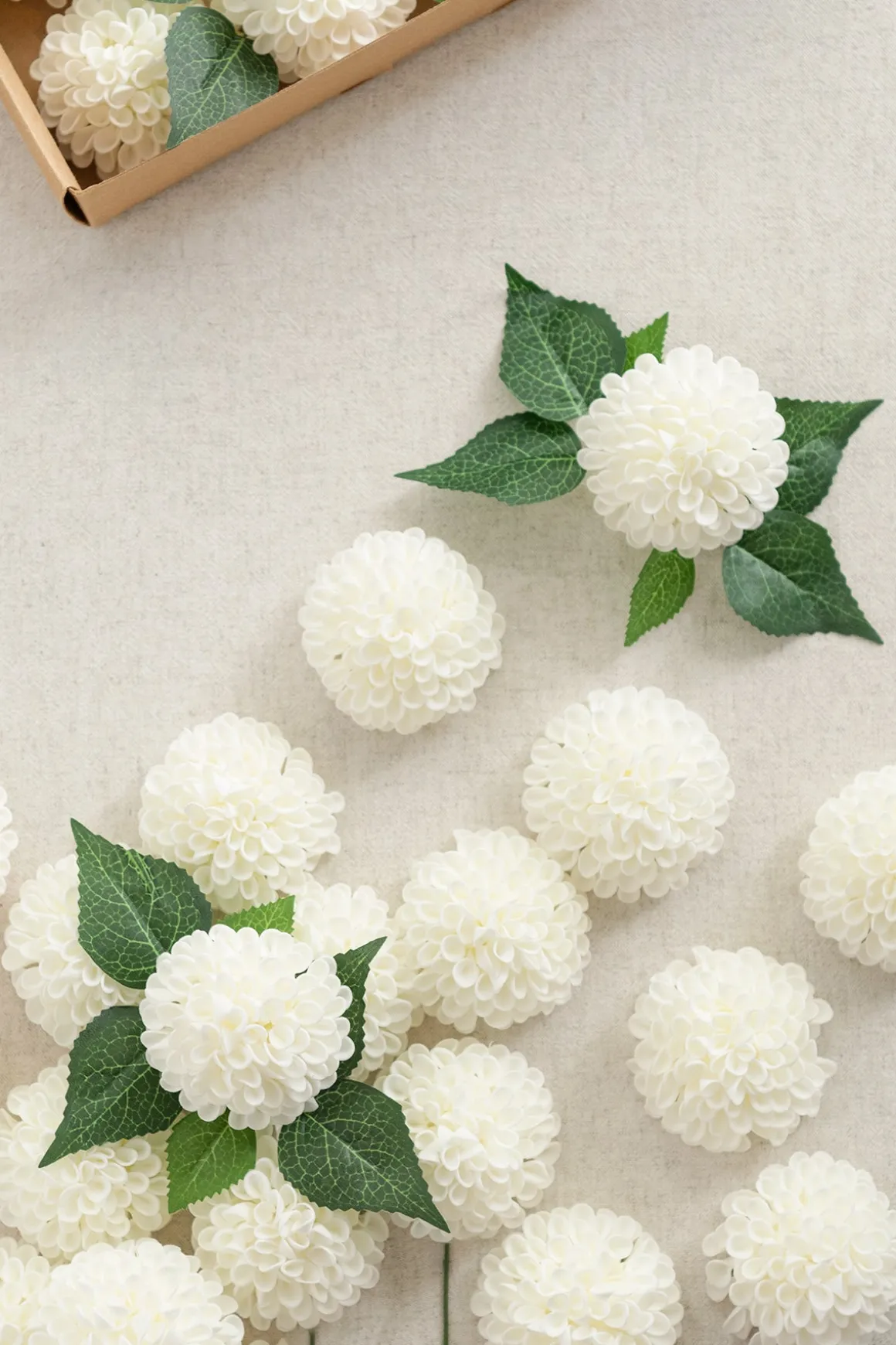 2.5" Foam Dahlia with Stem