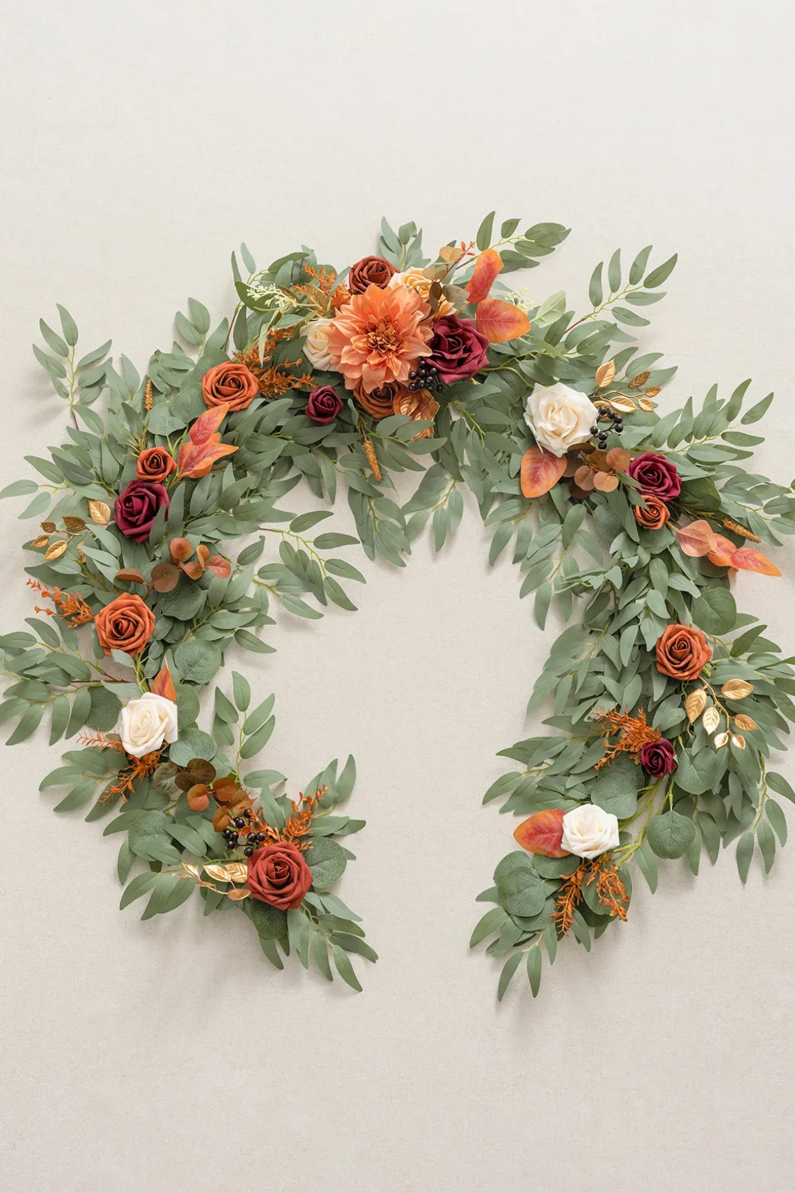 6ft Flower Garland in Amber | Clearance