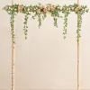 6.5ft Flower Garland in Beige & Sage | Clearance