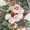 6ft Flower Garland in Dusty Rose & Cream