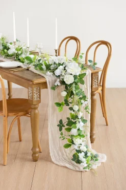 6ft Flower Garland in May Lily & Olive | Clearance