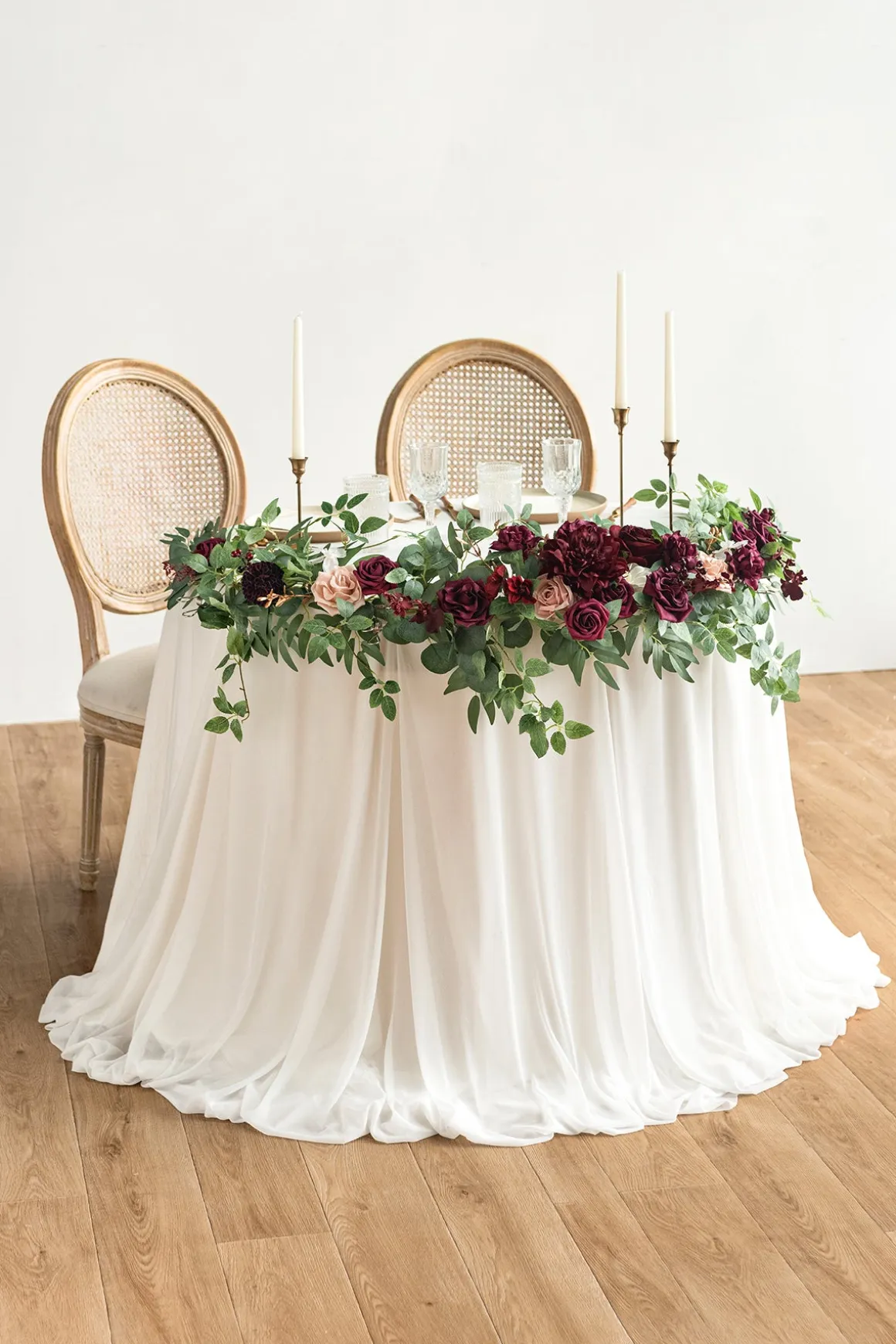 6ft Flower Garland in Romantic Marsala | Clearance