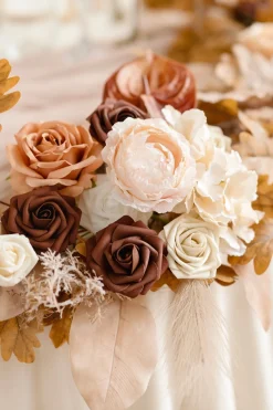 6ft Flower Garland in Rust & Sepia | Clearance