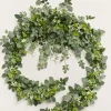 9ft Flower Garland in Sage & Green
