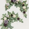 2ft Flower Garlands in Lilac & Gold | Clearance