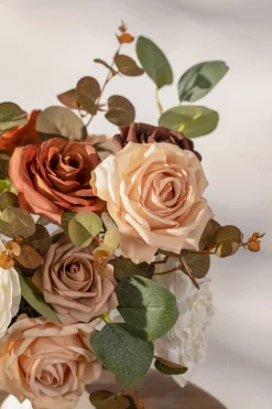 5-in-1 Quintet Floral Boxes - Terracotta
