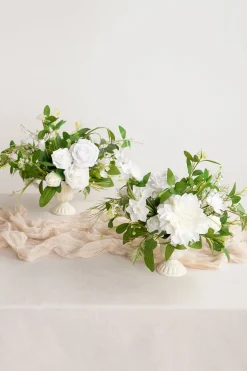 Large Floral Centerpiece Set in May Lily & Olive | Clearance