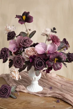 Lilac Purple Designer Flower Boxes