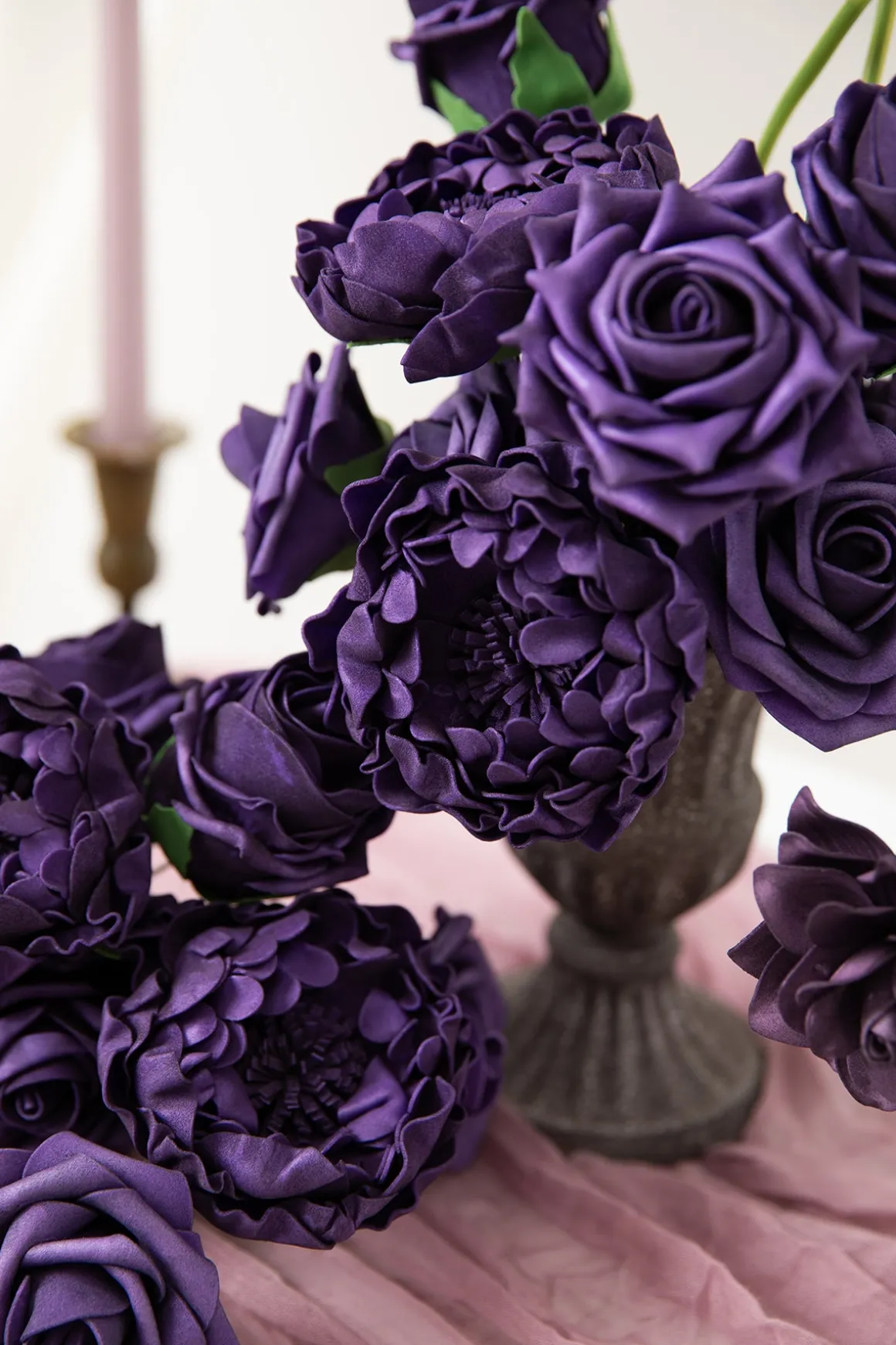 Lilac Purple Designer Flower Boxes