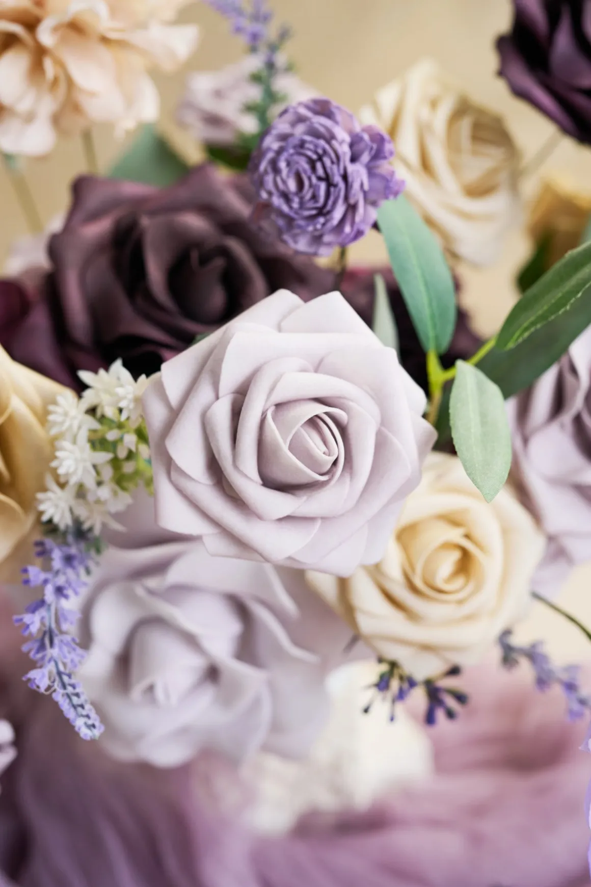 Lilac Purple Designer Flower Boxes