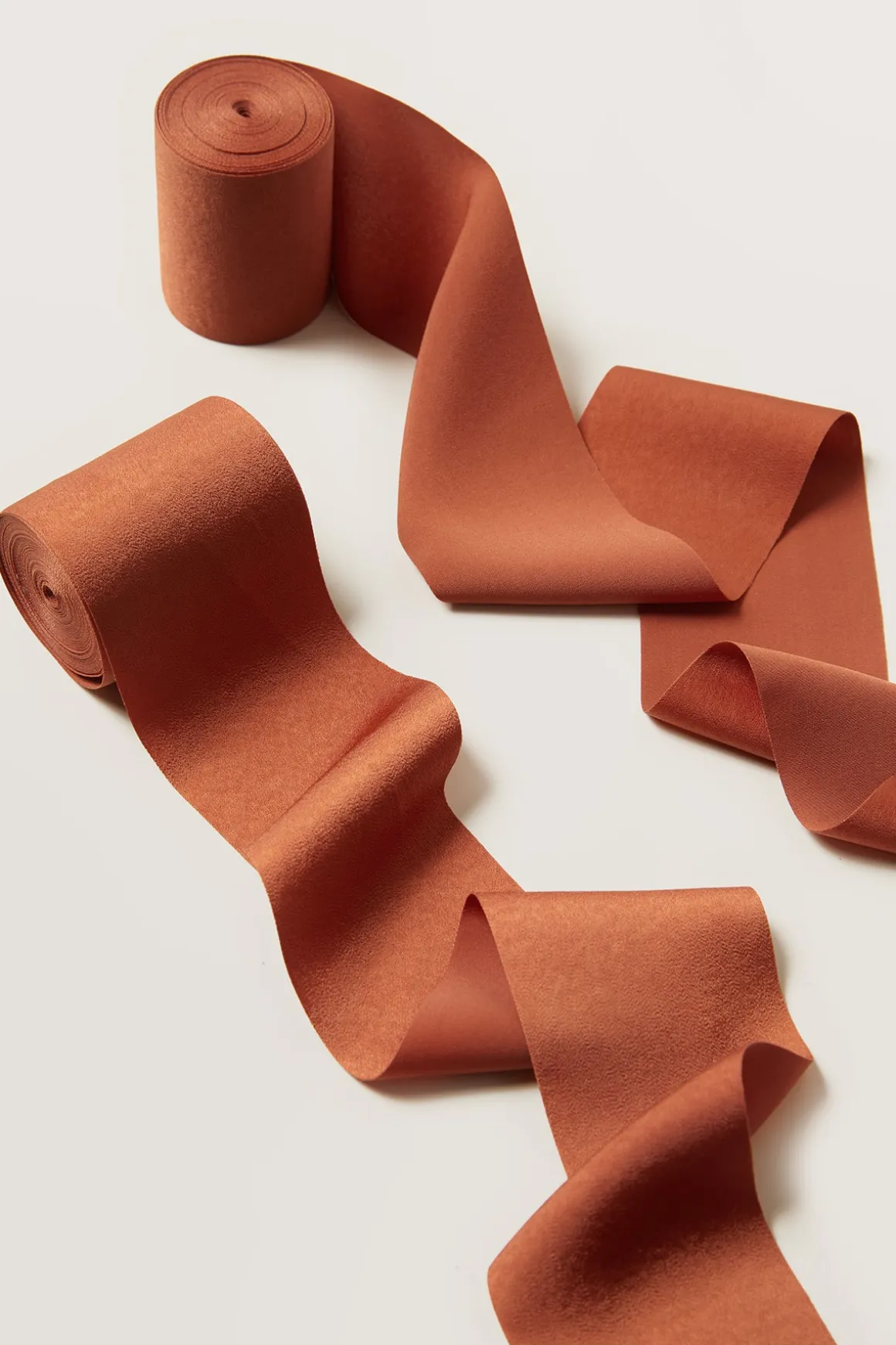 Matte Satin Ribbons 2.4" W × 6.5 Yards (Set of 2)