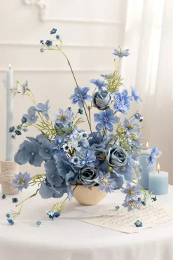 Mixed Filler Combo in Dutch Blue & Dusty Blue
