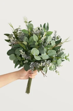 Mixed Greenery Combo - Dark Green & Sage