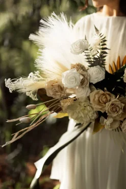 Natural White & Ivory Designer Flower Boxes