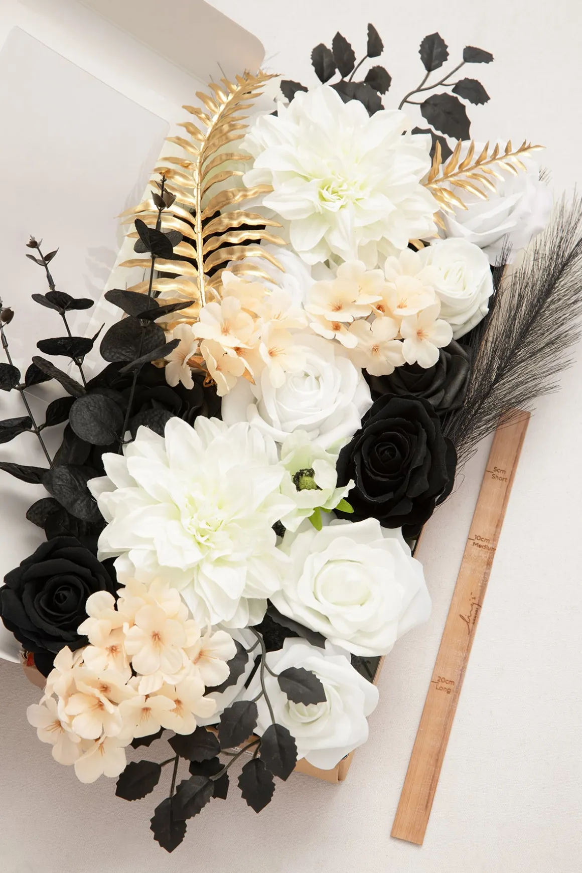 Natural White & Ivory Designer Flower Boxes