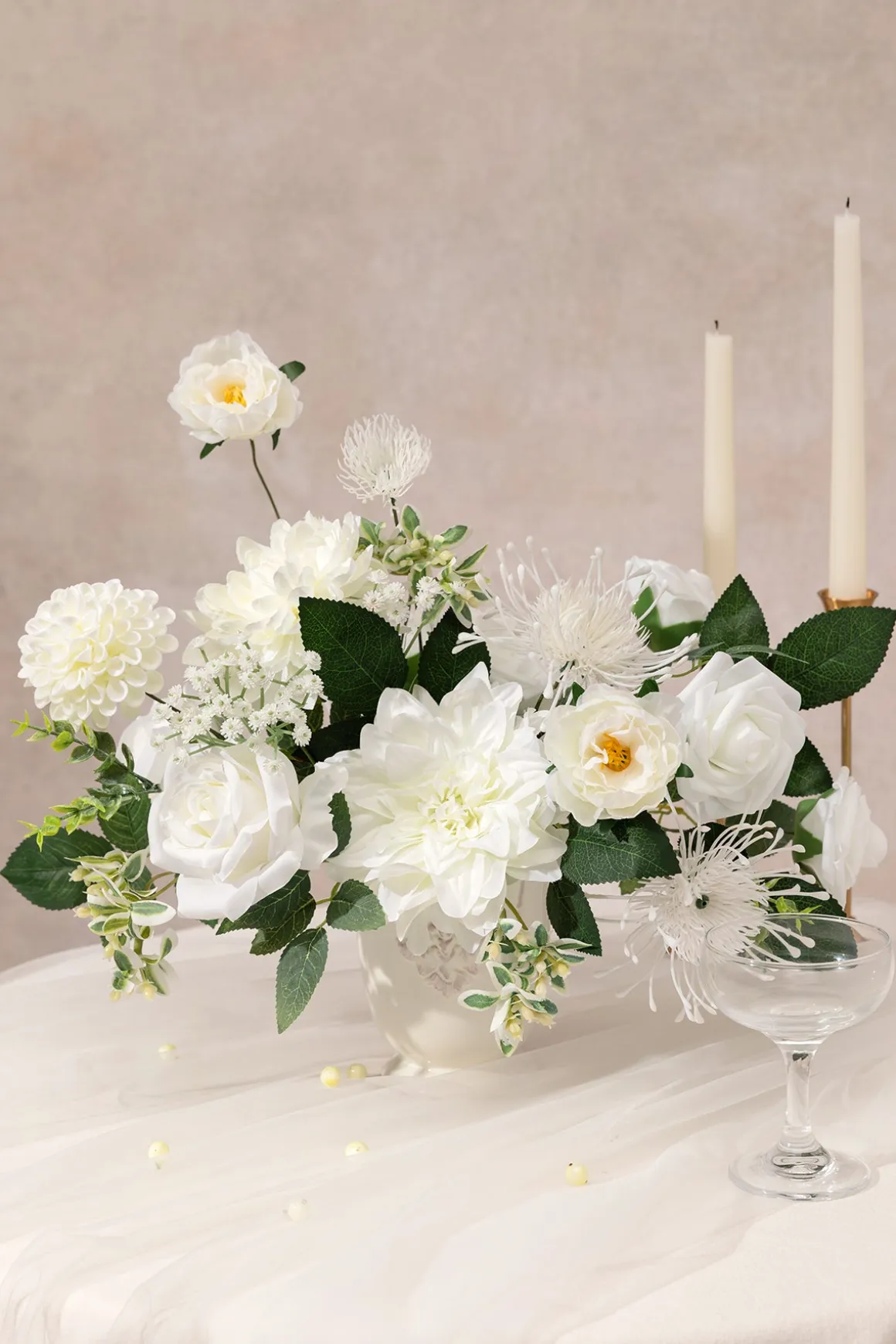 Natural White & Ivory Designer Flower Boxes