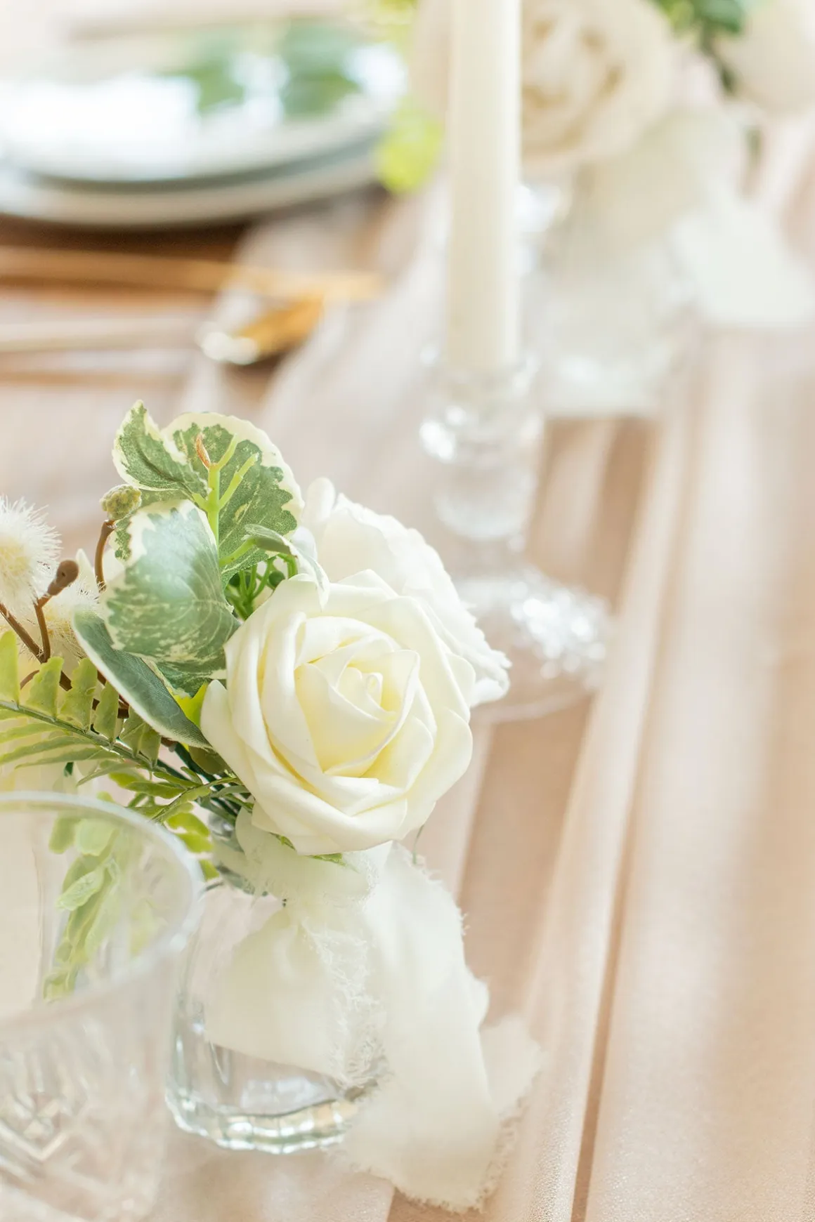 Natural White & Ivory Designer Flower Boxes