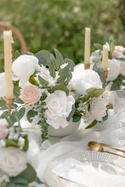 Natural White & Ivory Designer Flower Boxes