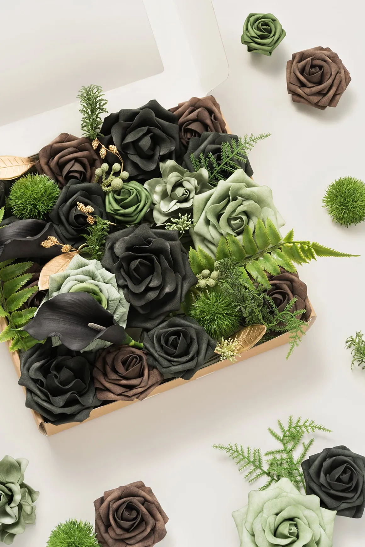 Natural White & Ivory Designer Flower Boxes